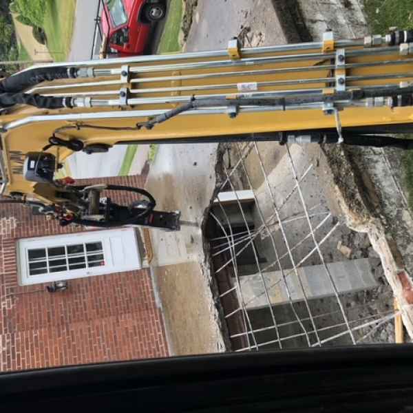 Garage Replacement in Progress