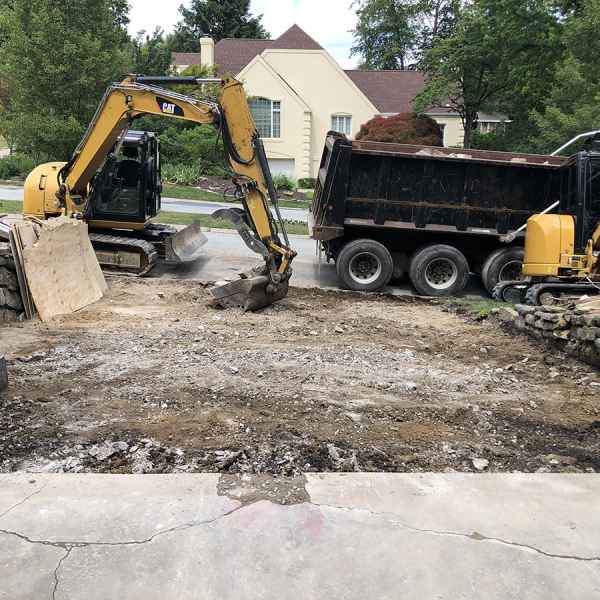 Prep for New Garage and Concrete Driveway