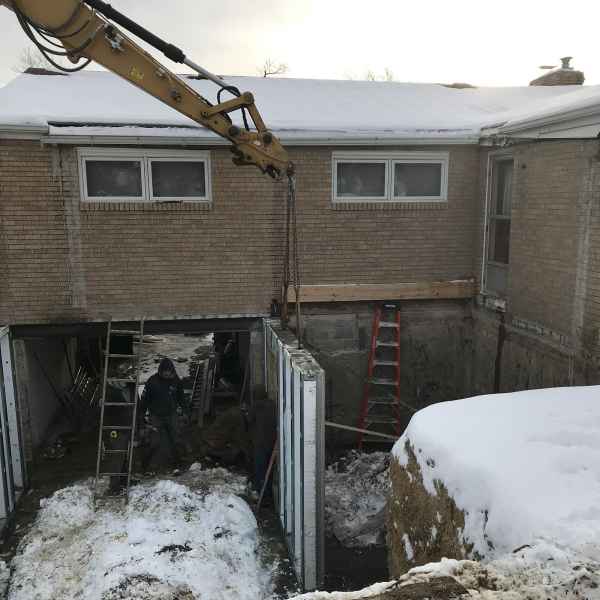 Replace Garage Foundation