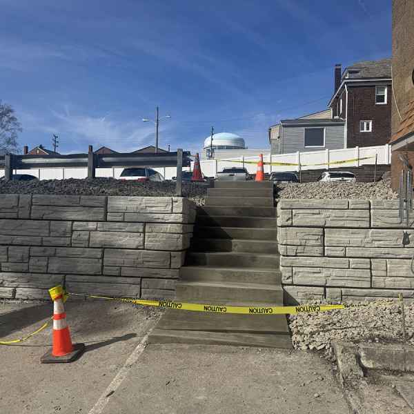 ReCon Retaining Wall Installation 12 IMG 2422