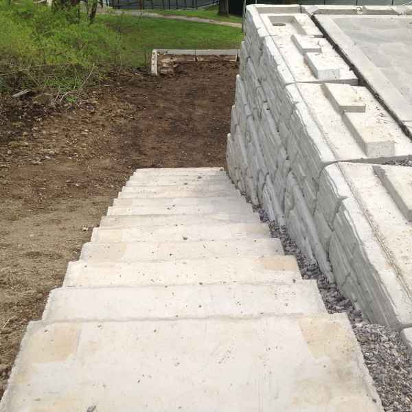 Residential Retaining Wall Construction