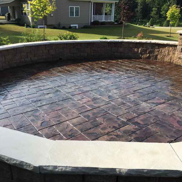 Beautiful Stamped Concrete